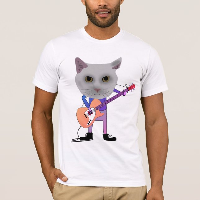 KATZSPIELE ELEKTRISCHE GUITAR-T - Shirt (Vorderseite)