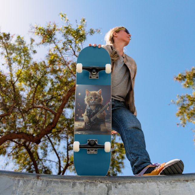 KATZSPIELGITAR SKATEBOARD DECK (Außenbereich 1)