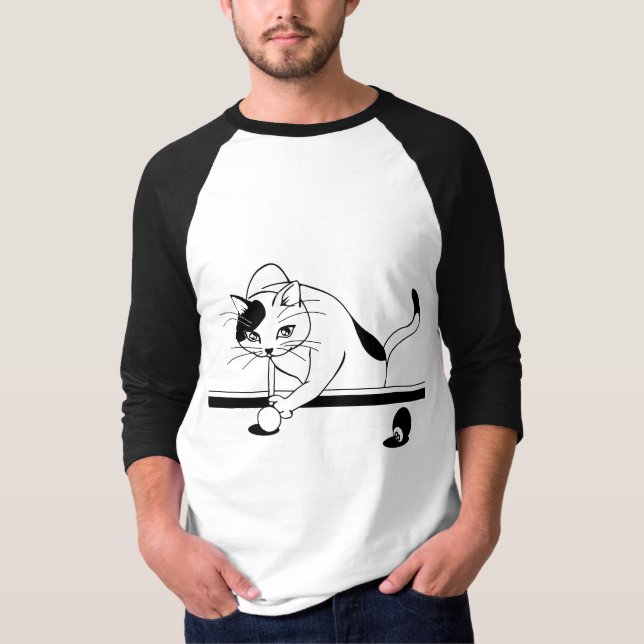 KATZSPIELPOOL BILLIARDS T - Shirt (Vorderseite)