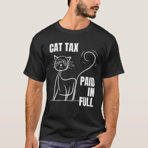 KATZSTEUER IM VOLLSTÄNDIGEN Spaß T-Shirt