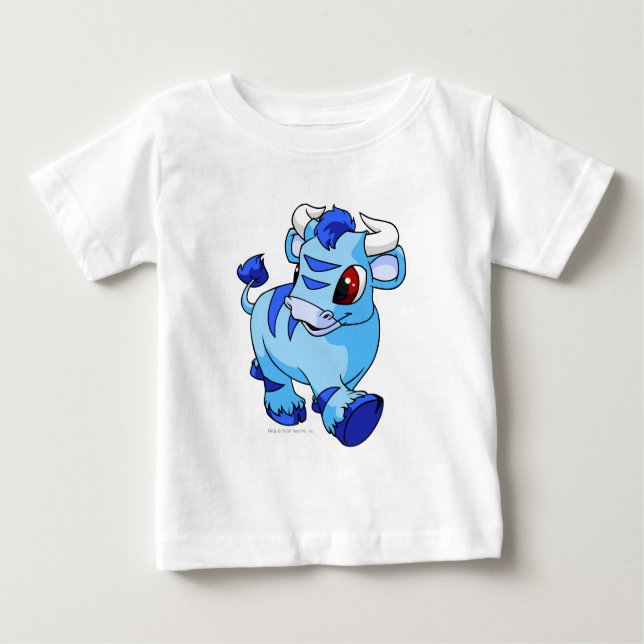 Kau blau baby t-shirt (Vorderseite)