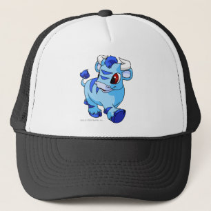 Kau blau truckerkappe