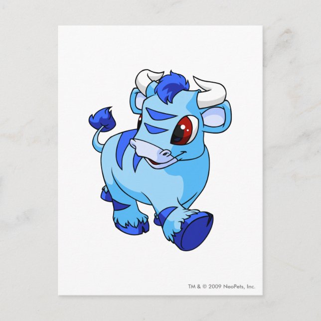 Kau Blue Postkarte (Vorderseite)