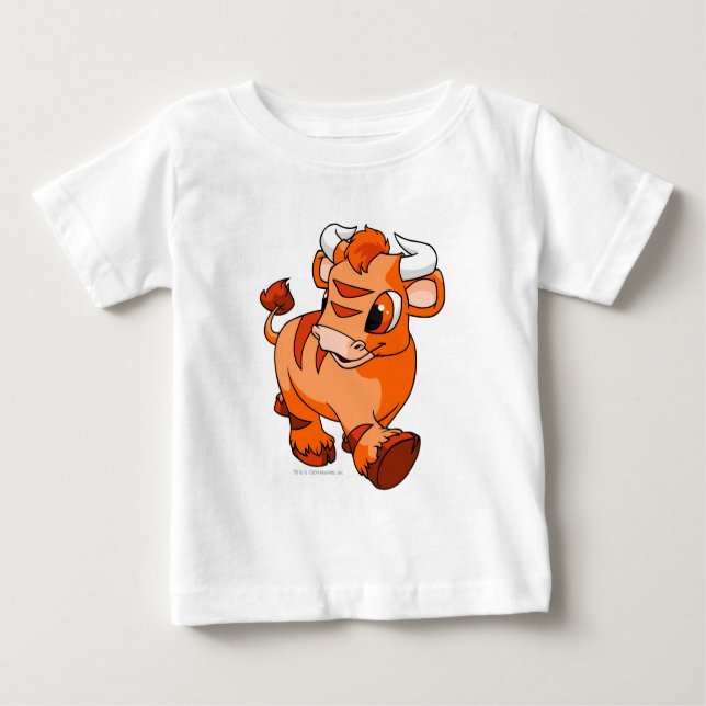 Kau orange baby t-shirt (Vorderseite)