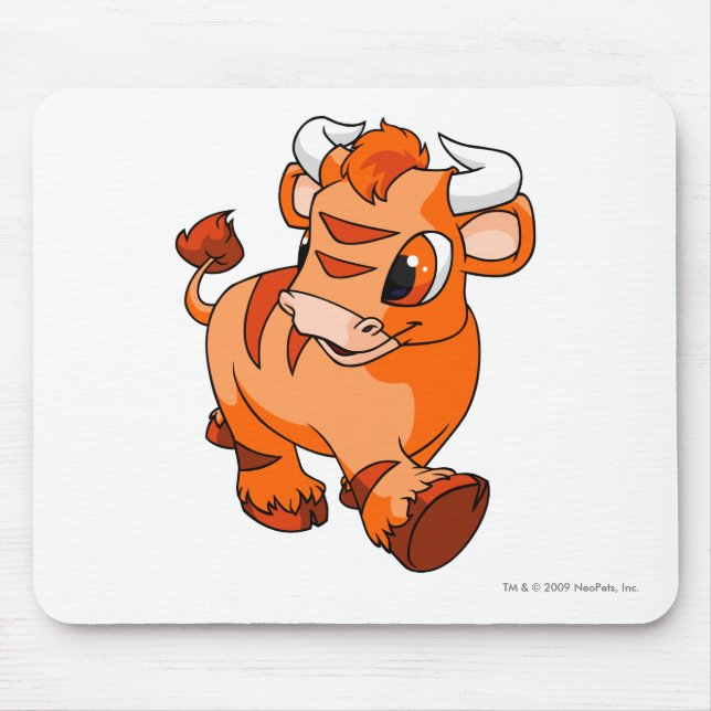 Kau orange mousepad (Vorne)