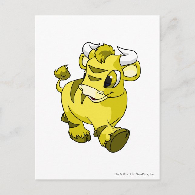 Kau Yellow Postkarte (Vorderseite)