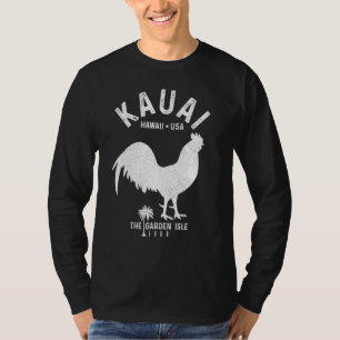 Kauai 1959 The Garden Isle Chicken Hawaii Vintag T-Shirt