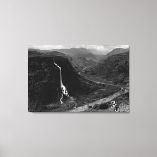 Kauai, Hawaii - Ansicht von Hanapepe Tal Leinwanddruck