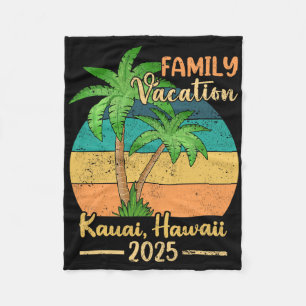 Kauai Hawaii Beach Familienurlaub 2025 Sommer Fleecedecke