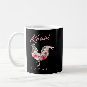 Kauai Hawaii Blume Hibiskus Chicken Lover Souveni Kaffeetasse