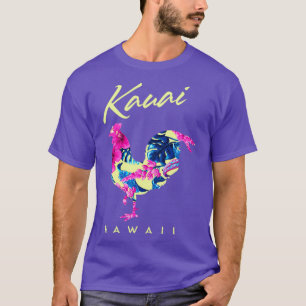 Kauai Hawaii Blume Hibiskus Chicken Lover Souveni T-Shirt