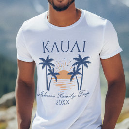 Kauai Hawaii Family Vacation Trip T - Shirt