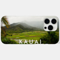 Kauai, Hawaii Landscape Fields Scene mit Text