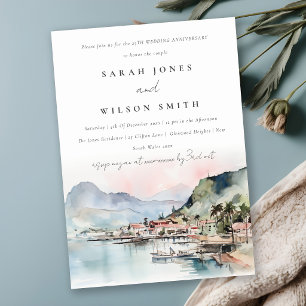Kauai Hawaii Landschaft Hochzeit Jubiläum Einladung