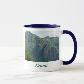 Kauai Hawaii Mountainscape Tasse