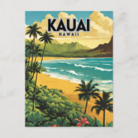 Kauai Hawaii Nostalgic Vintage Travel