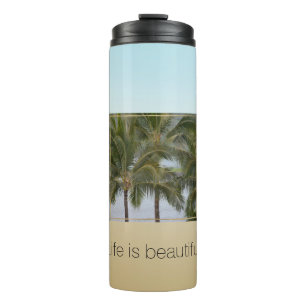 Kauai Hawaii Palm Trees Schöne Momente Thermosbecher