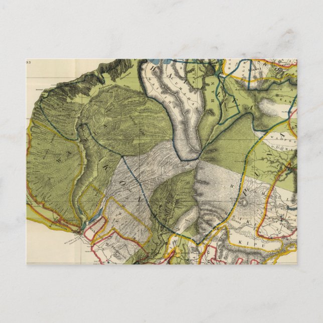 Kauai, Hawaii Postkarte (Vorderseite)