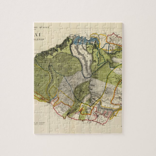 Kauai, Hawaii Puzzle (Vertikal)