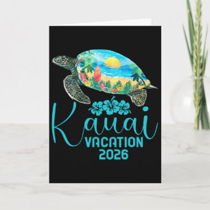 Kauai Hawaii Reise 2026 Meeresschildkröte Sommerur Karte