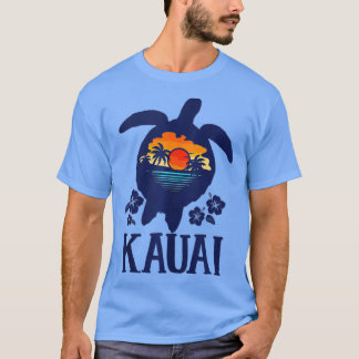 Kauai - Hawaii Sea Turtles Hawaiian Family Vacatio T-Shirt