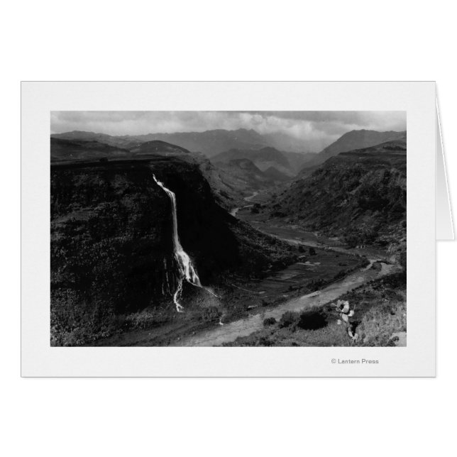 Kauai, Hawaii - Sicht auf das Hanapepetal (Vorderseite (Horizontal))