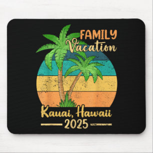 Kauai Hawaii Strand Familienurlaub 2025 Sommer Mousepad