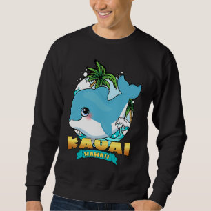 KAUAI HAWAII Süßes Baby-Delfin-Strand-Souvenir Sweatshirt