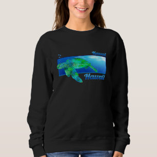 Kauai Hawaii Swimming Honu Sweatshirt