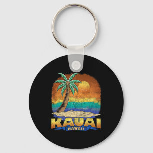 Kauai Hawaii Vintag Distressed Souvenir Schlüsselanhänger