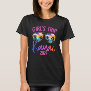 Kauai Hawaiian 2023 Mädchen-Trip Sonnenbrille Somm T-Shirt