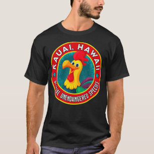 Kauai Hühnchen Offizielle ungefährdete Arten Souve T-Shirt