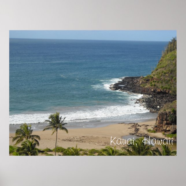 Kauai Island Hawaii Poster (Vorne)