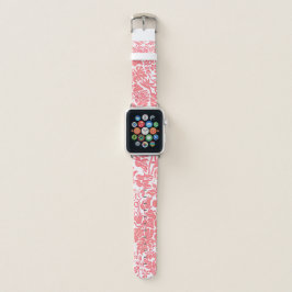 Kauai-Morgenhawaiischer Protea mit Blumen - Guave Apple Watch Armband