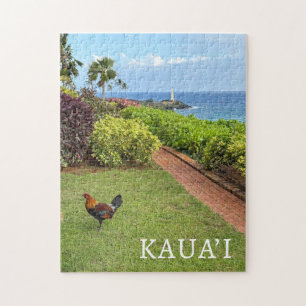 Kauai Ninini Point Leuchtturm Hawaii Puzzle