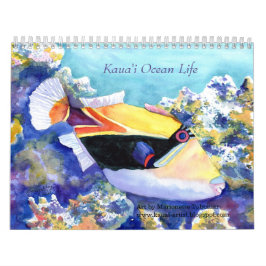 Kauai Ocean Life Kalender