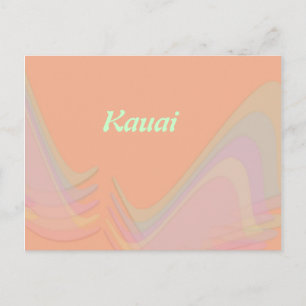 Kauai Pastel Wings Postcard Postkarte