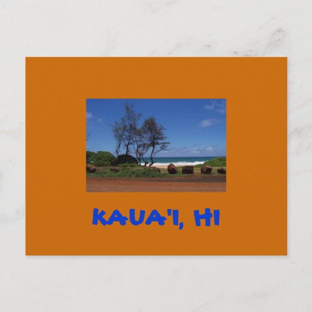 Kaua'i Postcard Postkarte (Vorderseite)