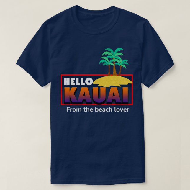 Kauai T-Shirt (Design vorne)