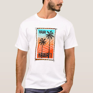 Kauai T-Shirt, Hawaii-Shirt, Palmen T-Shirt
