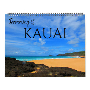 Kauai Träume 2025 groß Kalender