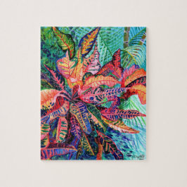 Kauai Tropical Croton Pflanze Puzzle