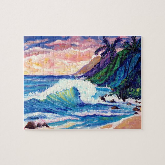 Kauai Tropical Seascape Fantasy Puzzle (Horizontal)