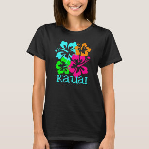 Kauai Tropical Vacation Beach Surf Travel Hibisken T-Shirt