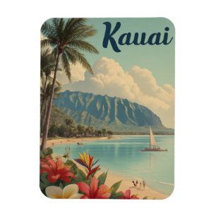 Kauai Vintag Magnet