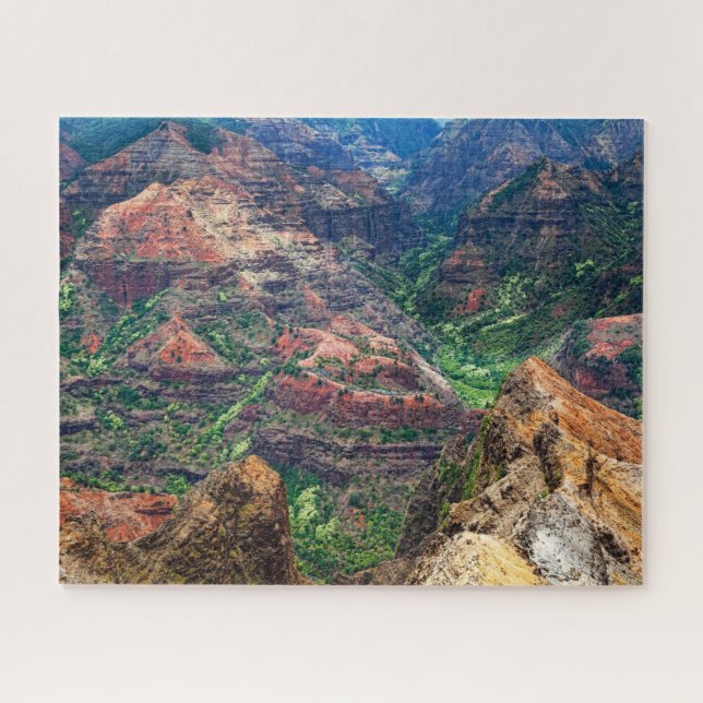 Kauai's Waimea Canyon Puzzle (Horizontal)