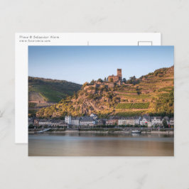 Kaub am Rhein Deutschland Postkarte