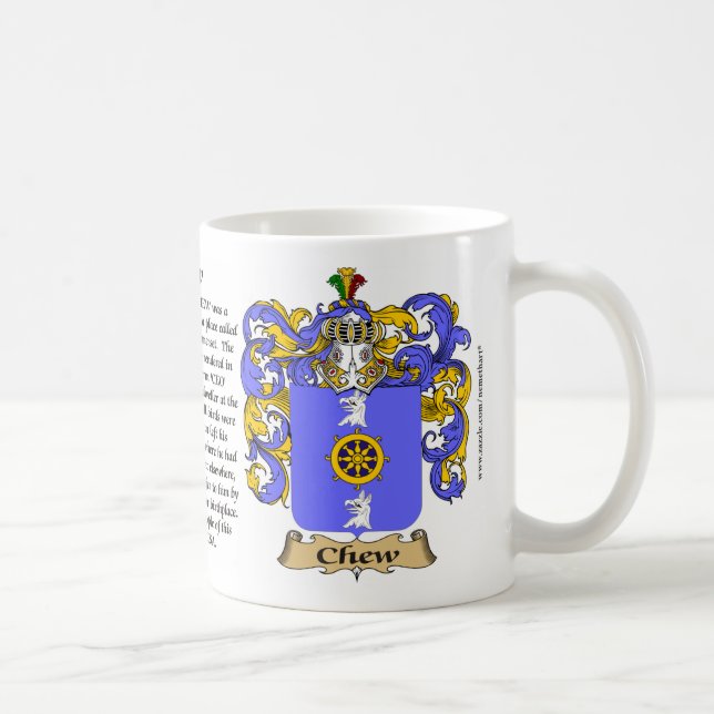 Kauen, der Ursprung, die Bedeutung und das Wappen Tasse (Rechts)