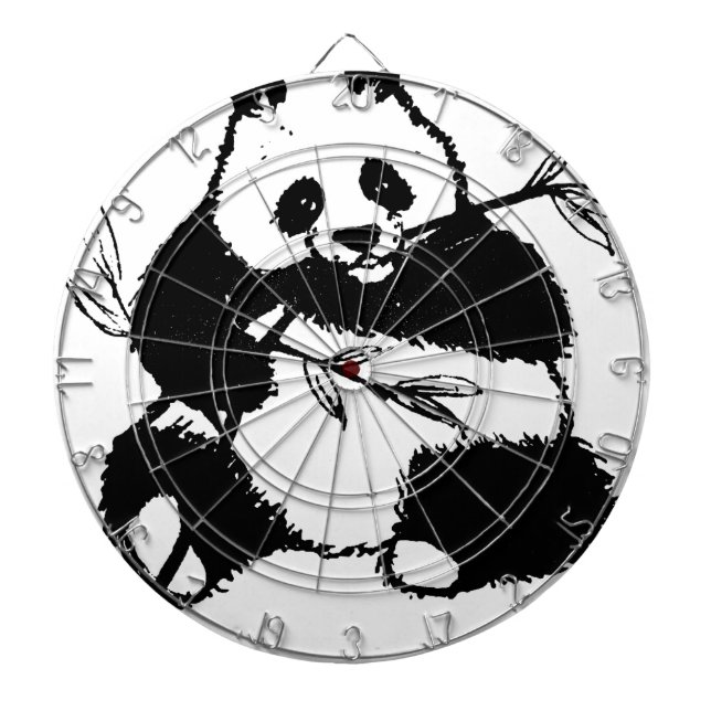 Kauen Panda Dartscheibe (vorne)