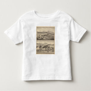 Kauen Sie, Stanley-Wohnsitze, Bauernhöfe Kleinkind T-shirt